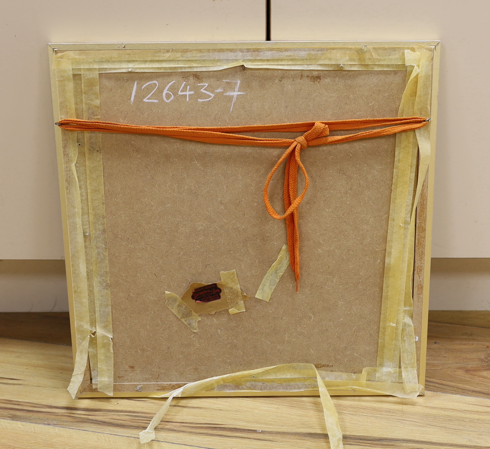 An early 19th century alphabet sampler with verse, worked by Mary Ann King, aged 9, 1819, 31 x 31cm
